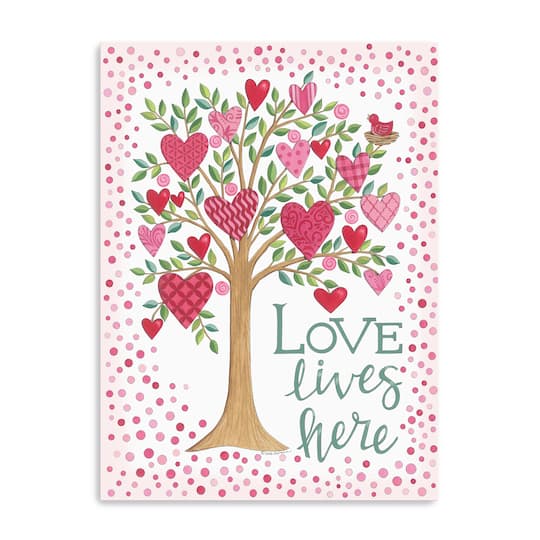 Love Tree Canvas Giclée Art